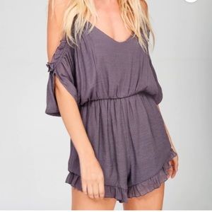 Peek-a-boo romper